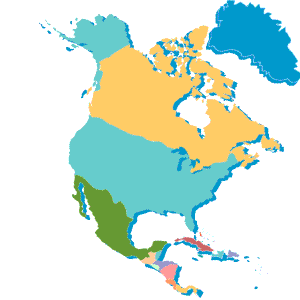 AMÉRICA DEL NORTE Y CENTRO  (31 países)